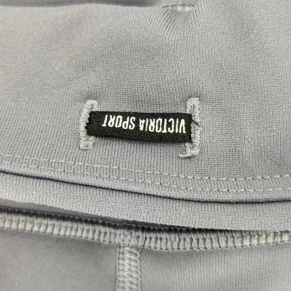 Victoria's Secret Sport Womens Small Gray Elastic Waist Compression Leggings - Picture 4 of 14